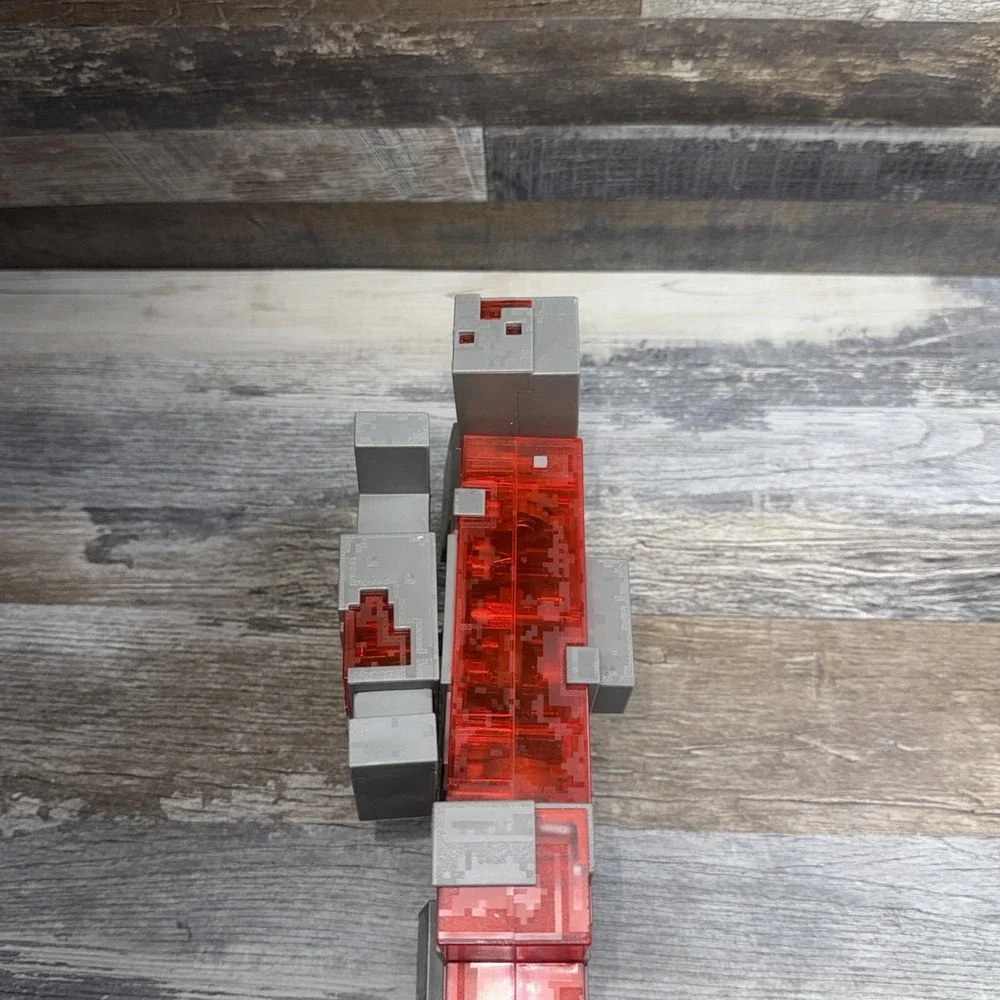 Minecraft Dungeons Redstone Monstrosity Deluxe Action Figure Mattel 10